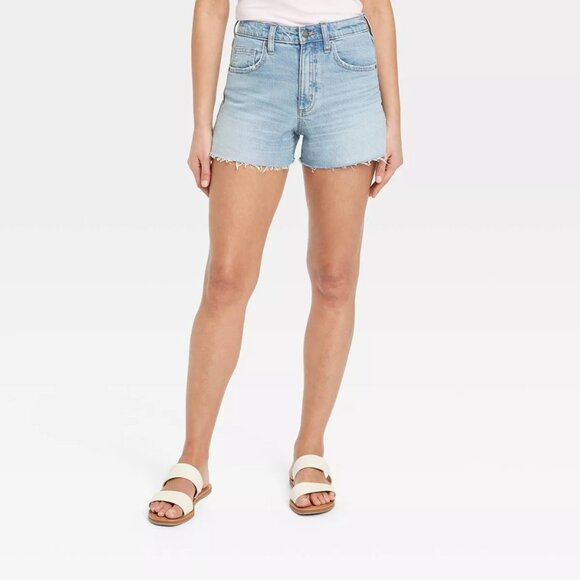 High-Rise 90's Cutoff Jean Shorts - Universal Thread™ - Picture 1 of 2